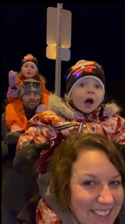 November darkness shines